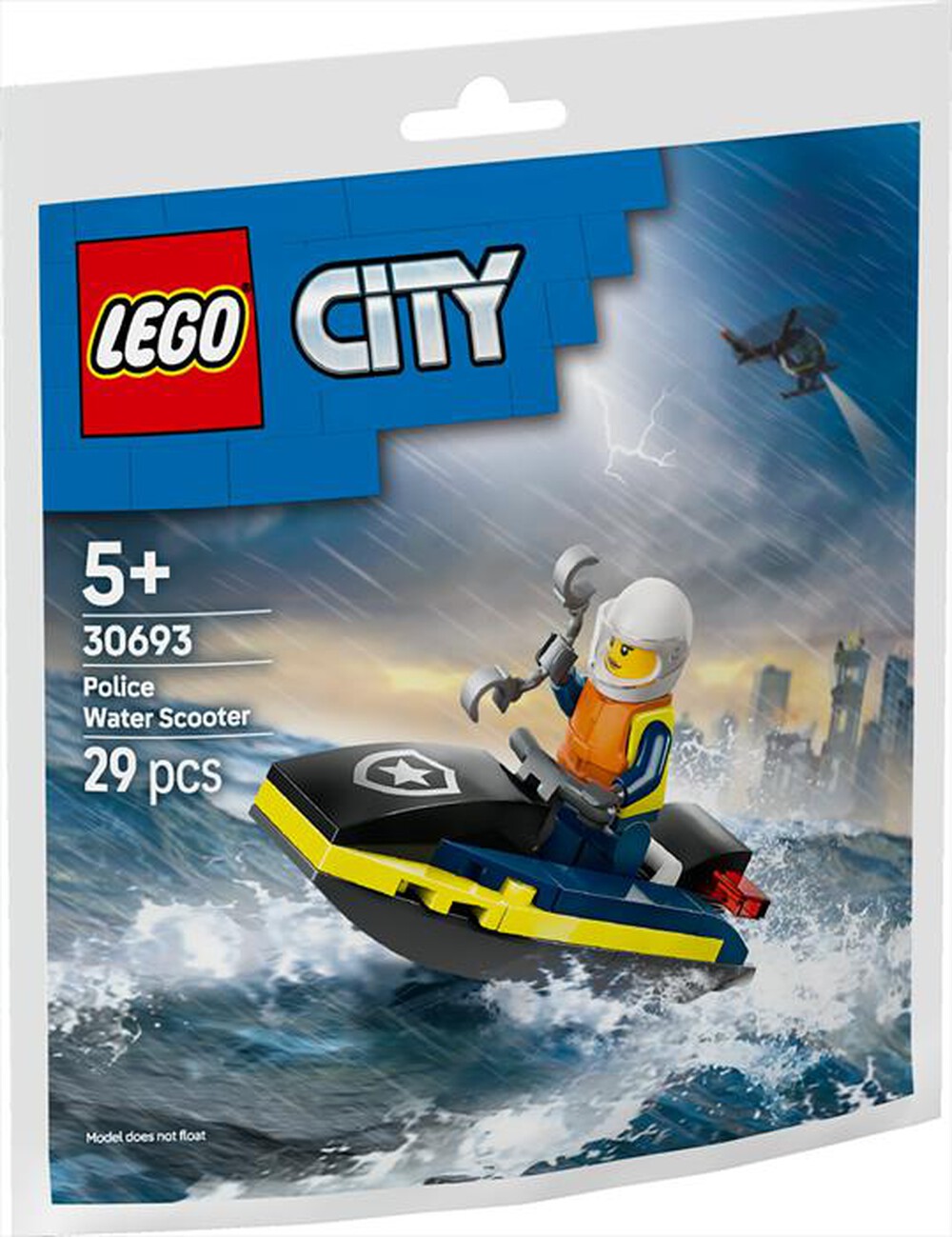 Immagine del prodotto LEGO - RECRUITMENT BAGS Jet ski della polizia 30693