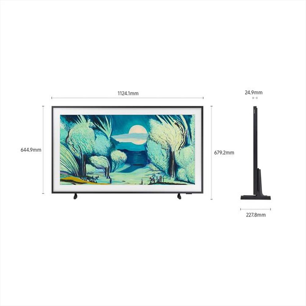 "SAMSUNG - Smart TV Q-LED UHD 4K 50\" QE50LS03FAUXZT-Black"