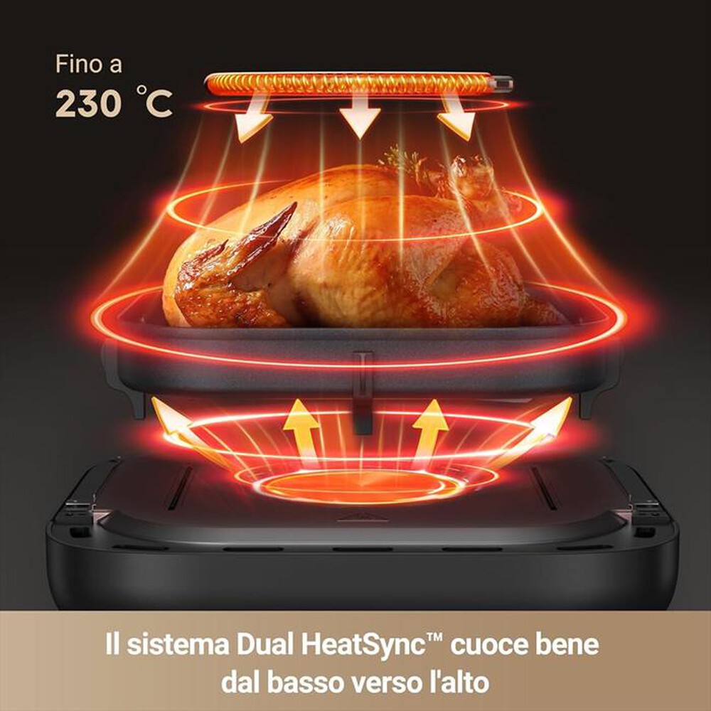 "DREAME - Friggitrice aria MOVA AEROCHEF FD10 PRO AIR FRYER-Nero"