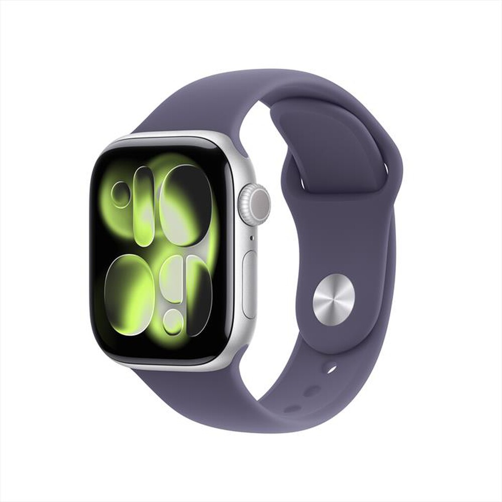 Immagine del prodotto APPLE - Watch Series 11 GPS 42mm Alluminio-Sport Band Viola Nebbia - S/M