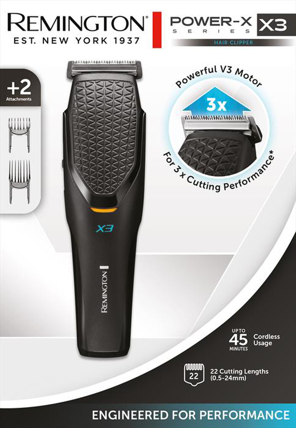 "REMINGTON - HC3000-Nero"