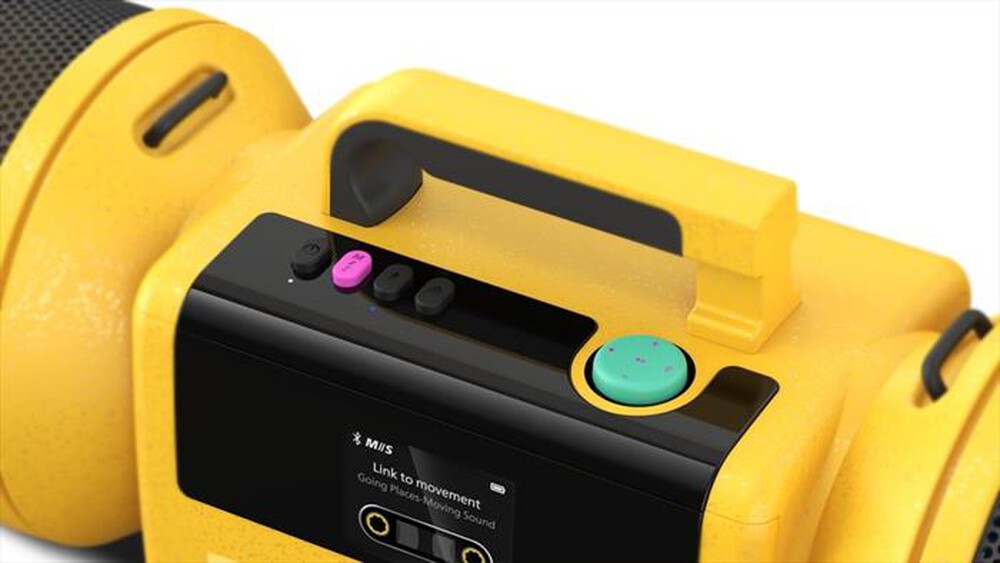 Immagine del prodotto PHILIPS - Altoparlante portatile TAMS80Y/00-Yellow