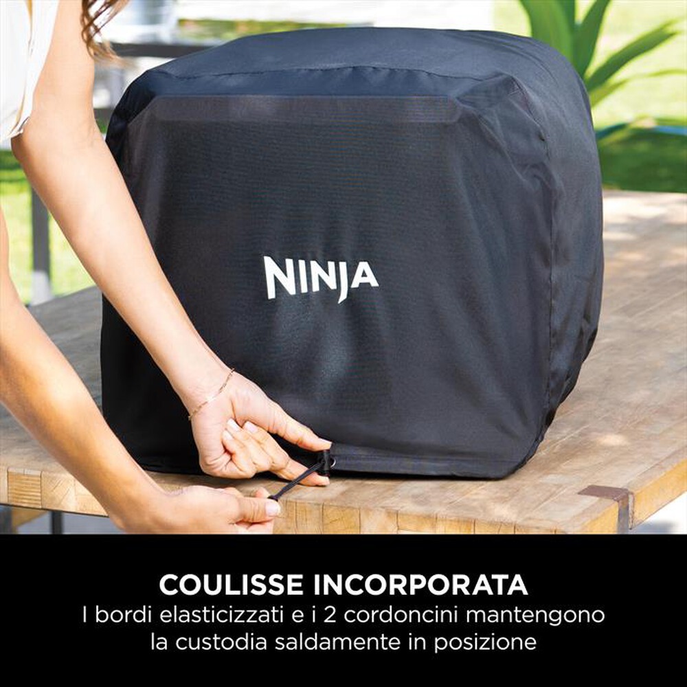 "NINJA - CUSTODIA PER FORNO ELETTRICO WOODFIRE-Nero"