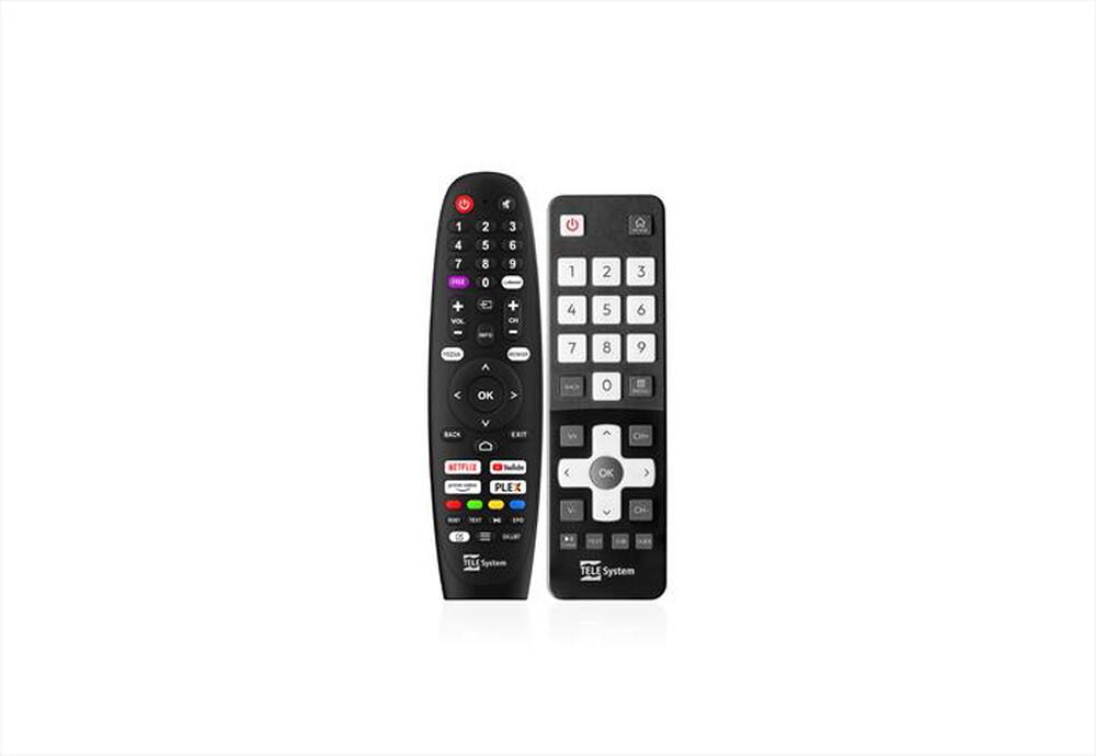 "TELESYSTEM - Smart TV LED UHD 4K 43\" SMV13 VIDAA 4K, T2/S2-BLACK"