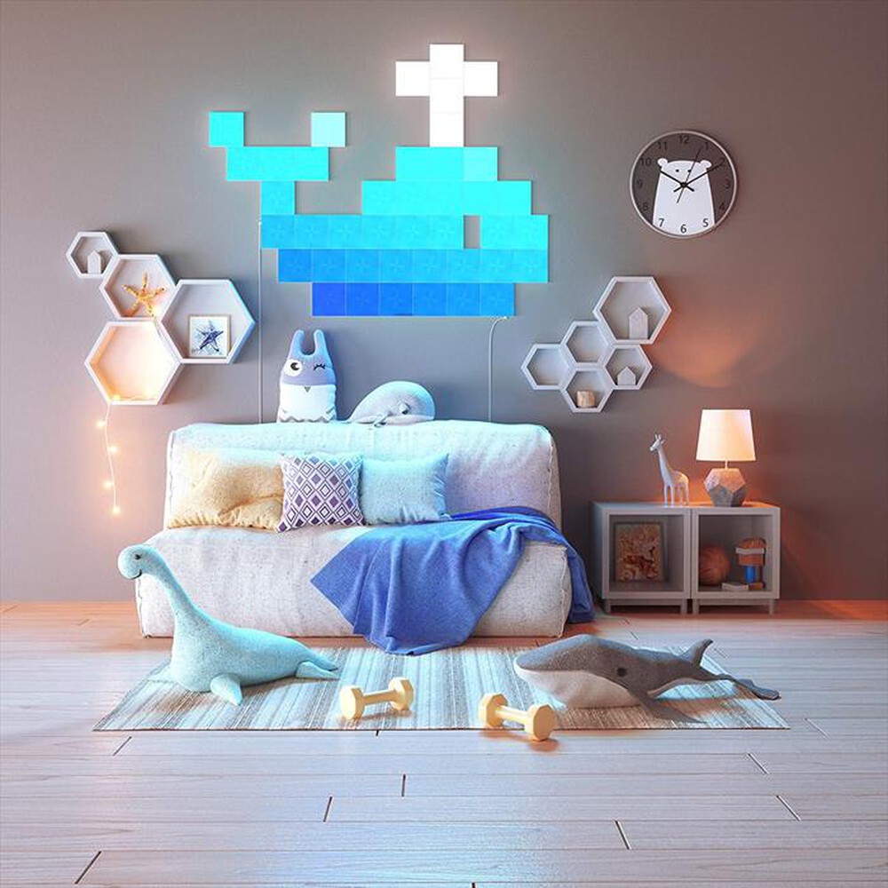 "NANOLEAF - CANVAS SMARTER KIT (17 PANNELLI)"
