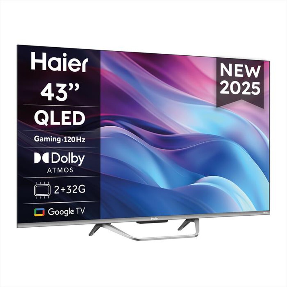 Immagine del prodotto HAIER - Smart TV QLED UHD 4K 43" H43Q80FUX-Nero