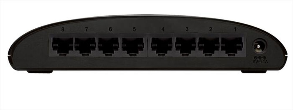 "D-LINK - D-Link DES 1008D - Switch - 8 porte - EN. Fast EN"