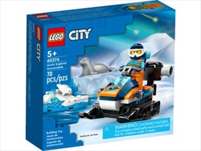 LEGO - CITY Gatto delle nevi artico - 60376-Multicolore