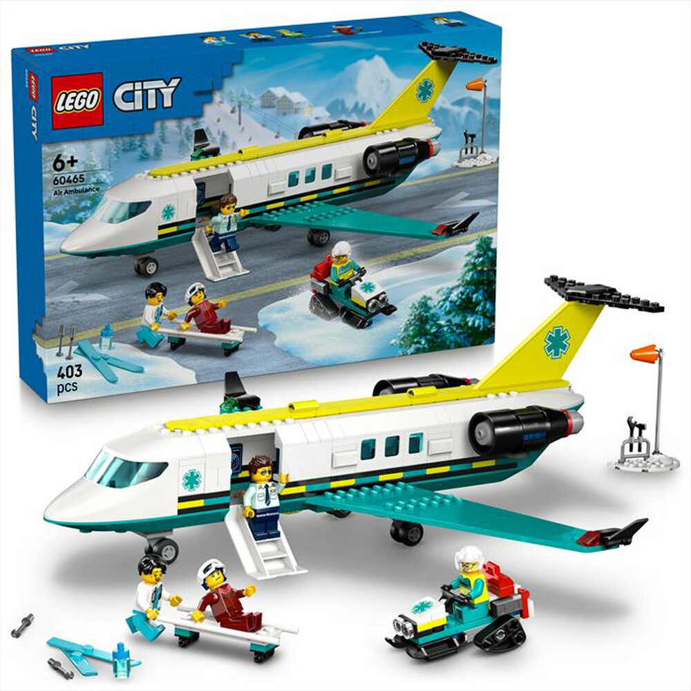 "LEGO - AEREO AMBULANZA DI EMERGENZA-,"
