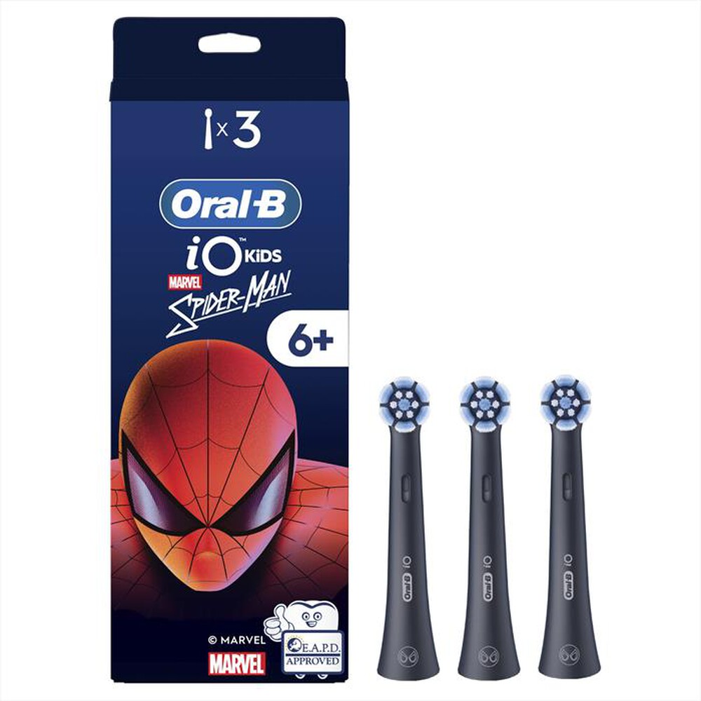 Immagine del prodotto ORAL-B - Testine ricambio IO RB SBKF-3 FBNLSENE SPIDER BOX-NERO