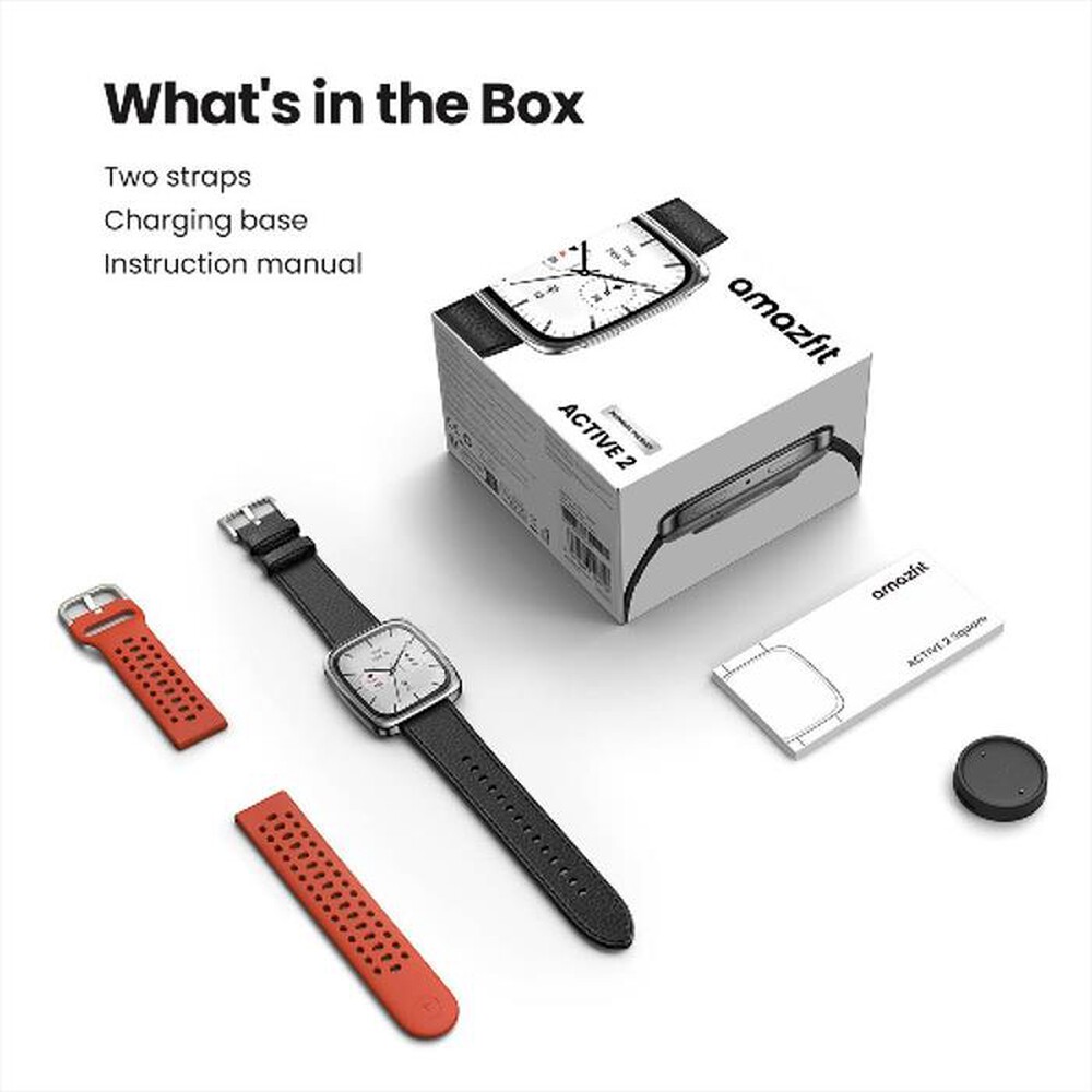Immagine del prodotto AMAZFIT - Smartwatch ACTIVE 2 SQUARE-BLACK