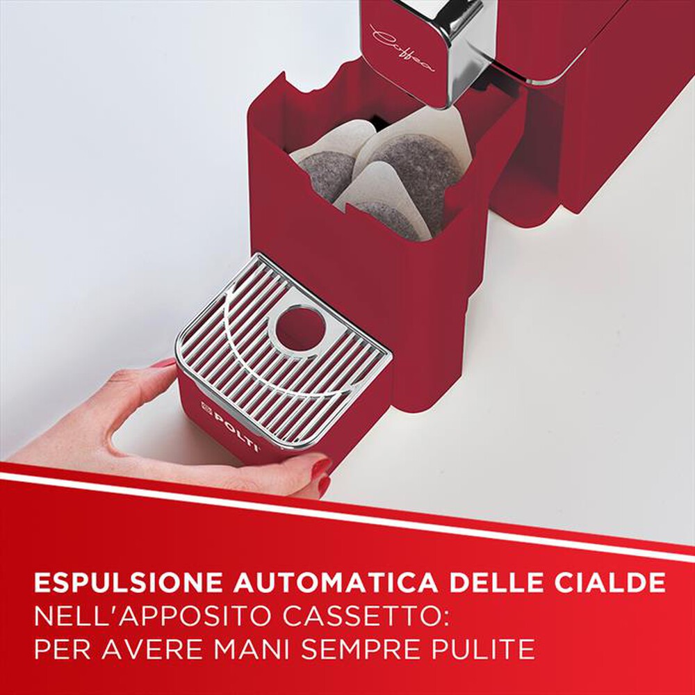 Immagine del prodotto POLTI - Macchina da caff&eacute; a cialde ESE 44m COFFEA S15R-Rosso