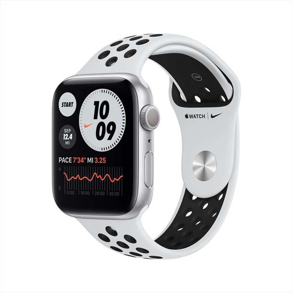 Immagine del prodotto APPLE - Watch Series 6 Nike GPS 44mm All Silver-Sport Pure Platinum/Black