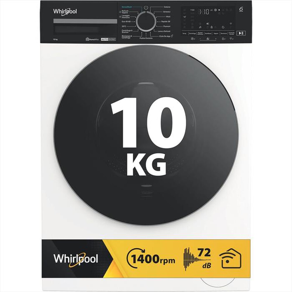 Immagine del prodotto WHIRLPOOL - Lavatrice WPM011WADSIT 10Kg Classe A