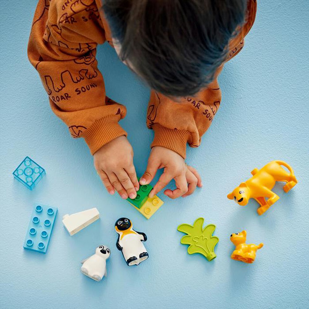 Immagine del prodotto LEGO - DUPLO Famiglie di animali: pinguini e leoni 10442