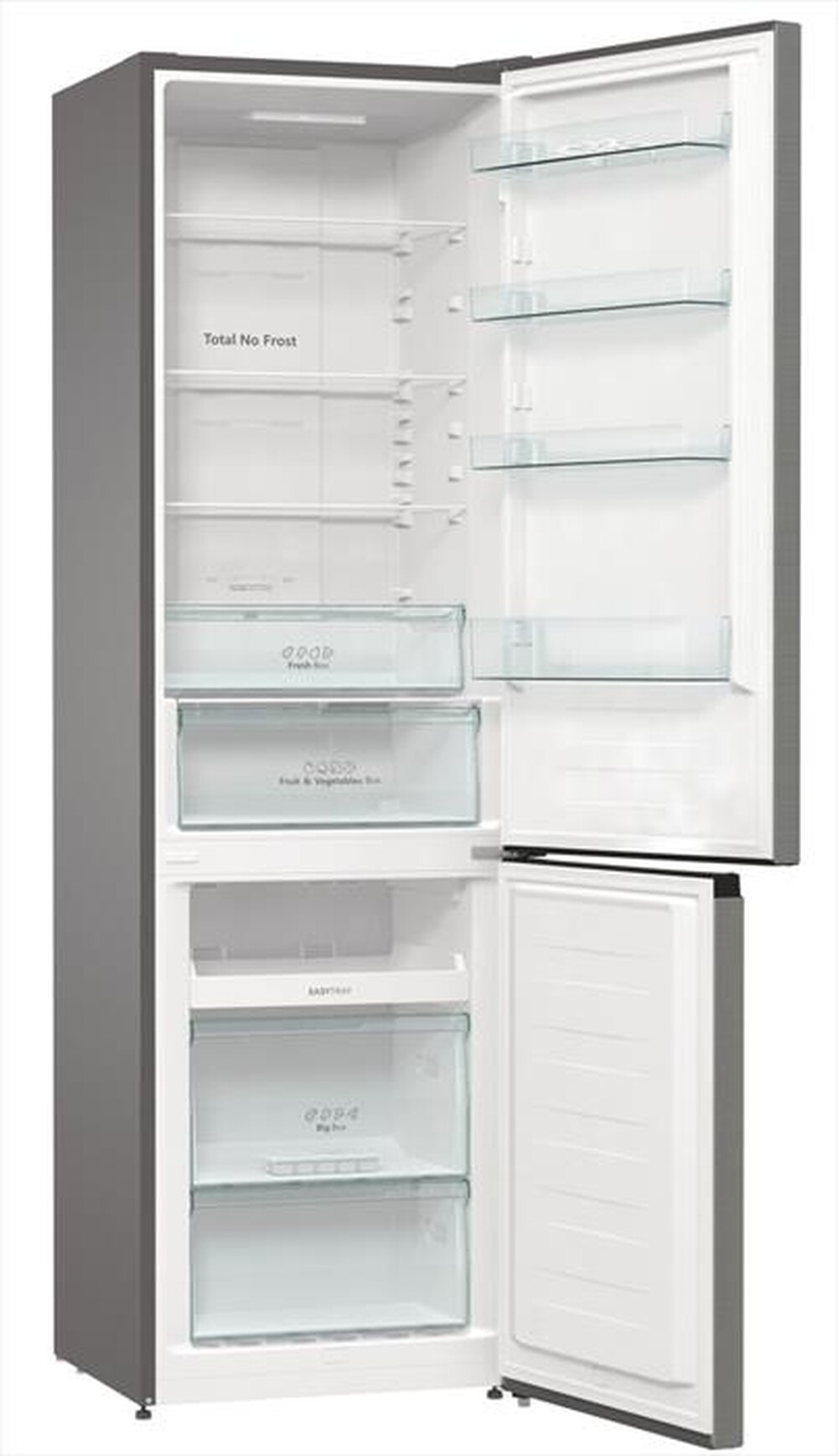 "HISENSE - Frigorifero combinato RB434N4BCE1 Classe E 331 lt-Inox"