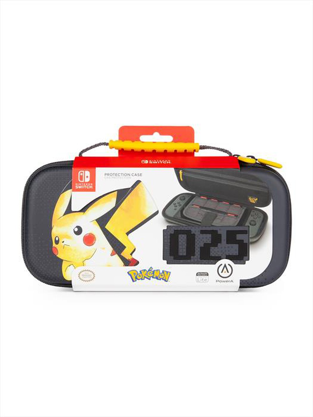 "XTREME - PROTECTION CASE PIKACHU 025 per Switch-NERO"