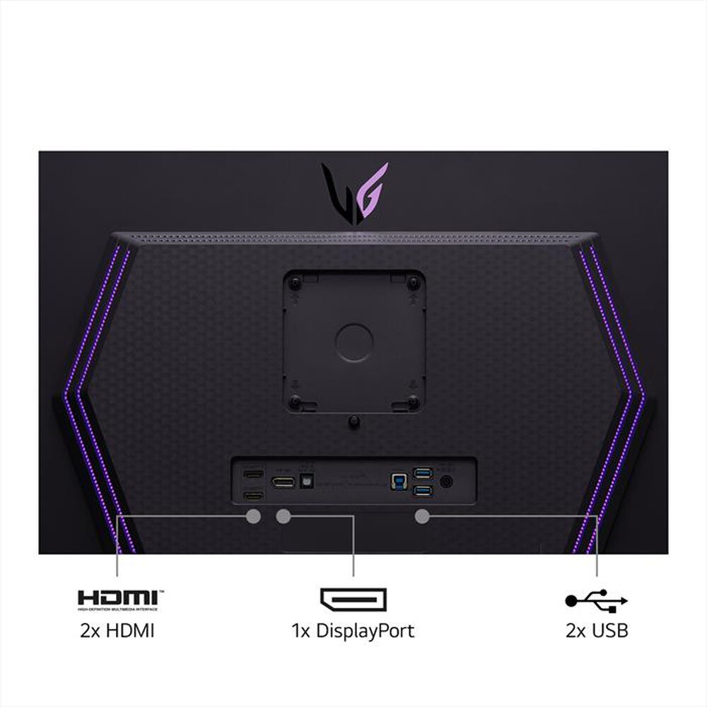 Immagine del prodotto LG - Monitor OLED 26,5" 27GS95QE-Nero