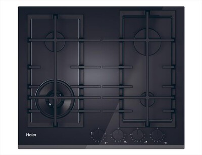 HAIER - Piano cottura a gas HAVG6BF4TB-PB-Nero