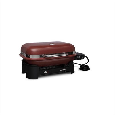 WEBER - LUMIN COMPACT BARBECUE ELETTRICO-rosso