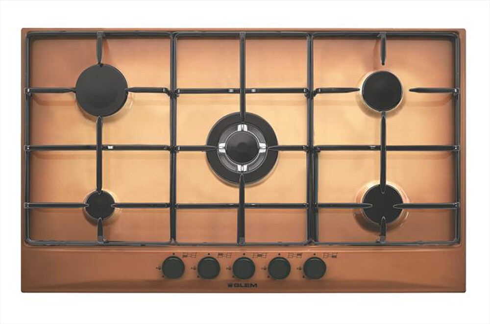 Immagine del prodotto GLEM GAS - Piano cottura a gas GT955TF 5 fuochi 86cm