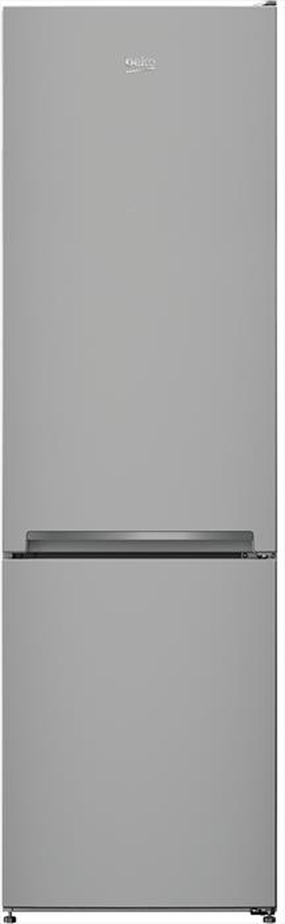 "BEKO - Frigorifero combinato RCSA300K40SN Classe E 291 lt-Argento"