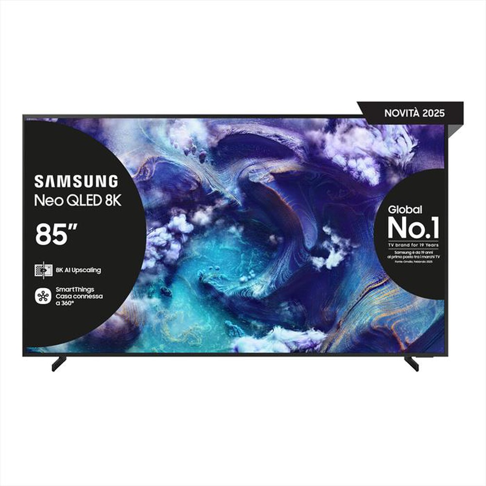 "SAMSUNG - QE85QN900FTXZT-Titan Black"