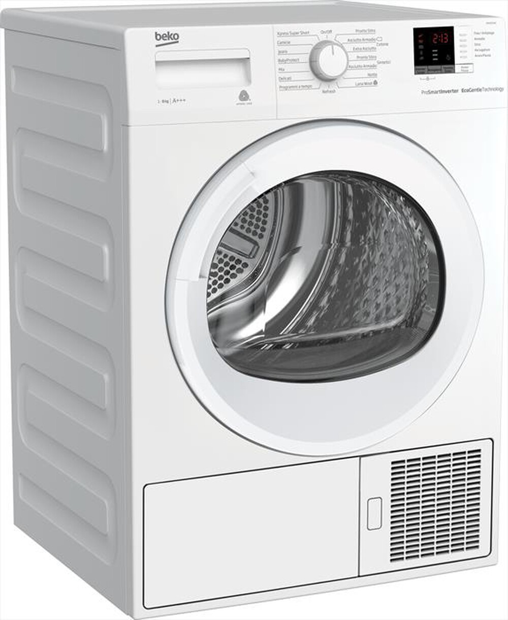 "BEKO - Asciugatrice DRX832WI - 8 Kg - A+++-Bianco"