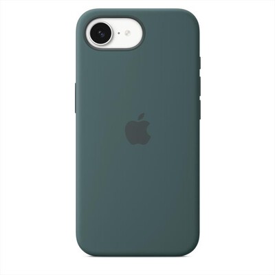 APPLE - Custodia in silicone per iPhone 16e-Verde lago