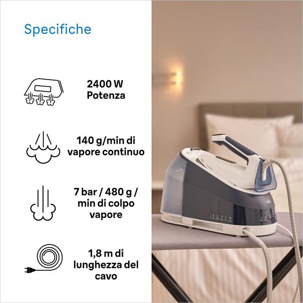 Immagine del prodotto BRAUN - Sistema stirante CARESTYLE 5 IS5245BL-BLU