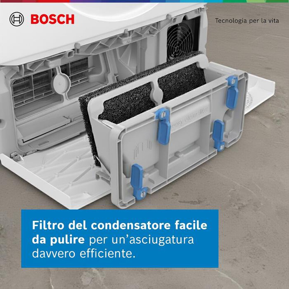 Immagine del prodotto BOSCH - Asciugatrice Serie 6 WQG24201IT 9Kg Classe D-Bianco