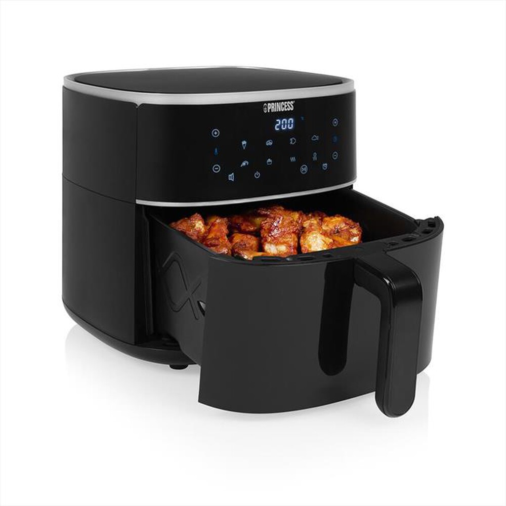 "PRINCESS - Friggitrice ad aria Aerofryer digitale 6L-Nero"