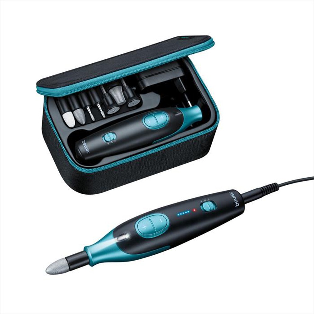 Immagine del prodotto BEURER - Set manicure e pedicure MP 42 LIMITED EDITION 2023-Nero e celeste