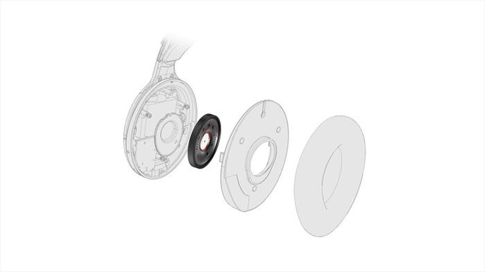 Immagine del prodotto PHILIPS - Cuffie wireless SHD6000BK/12-Black