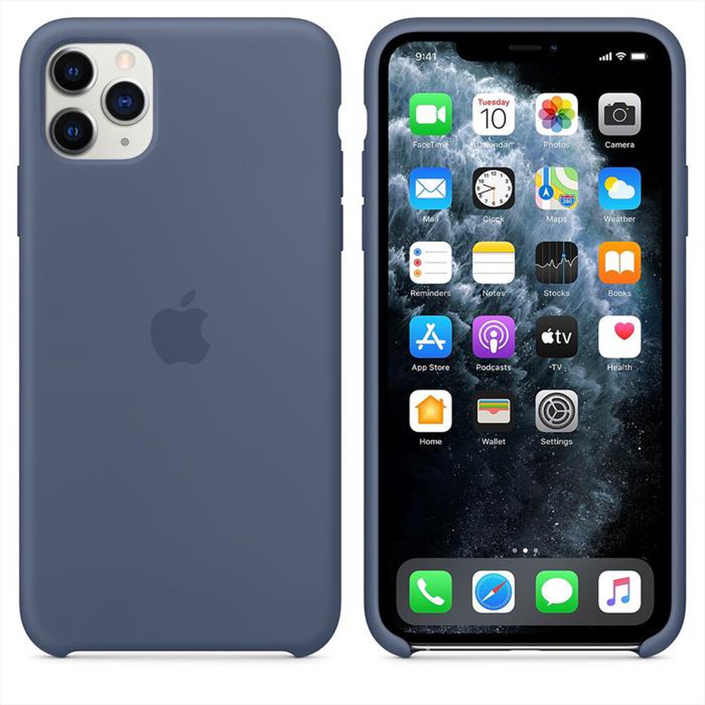 Immagine del prodotto APPLE - Custodia in silicone per iPhone 11 Pro Max-Blu Alaska