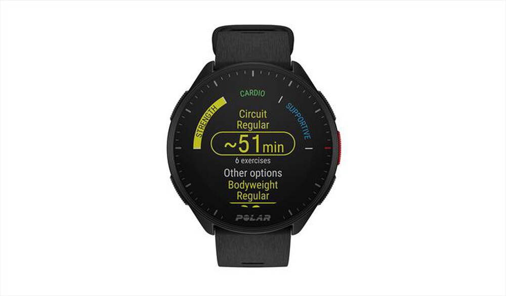 "POLAR - Pacer GPS Sports Watch Night Black S-L-Nero"