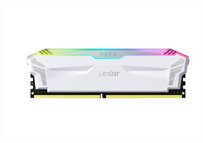 LEXAR - Memoria per desktop 2X8GB DDR4 ARES-White