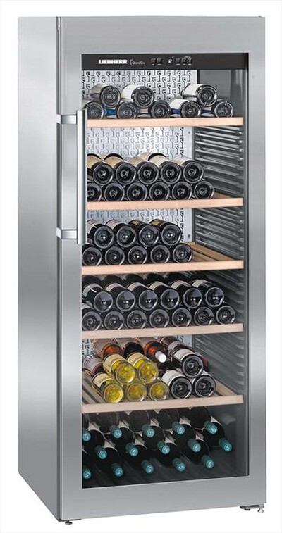 LIEBHERR - Cantinetta WKES 4552-22 Classe F 201 bottiglie-Acciaio
