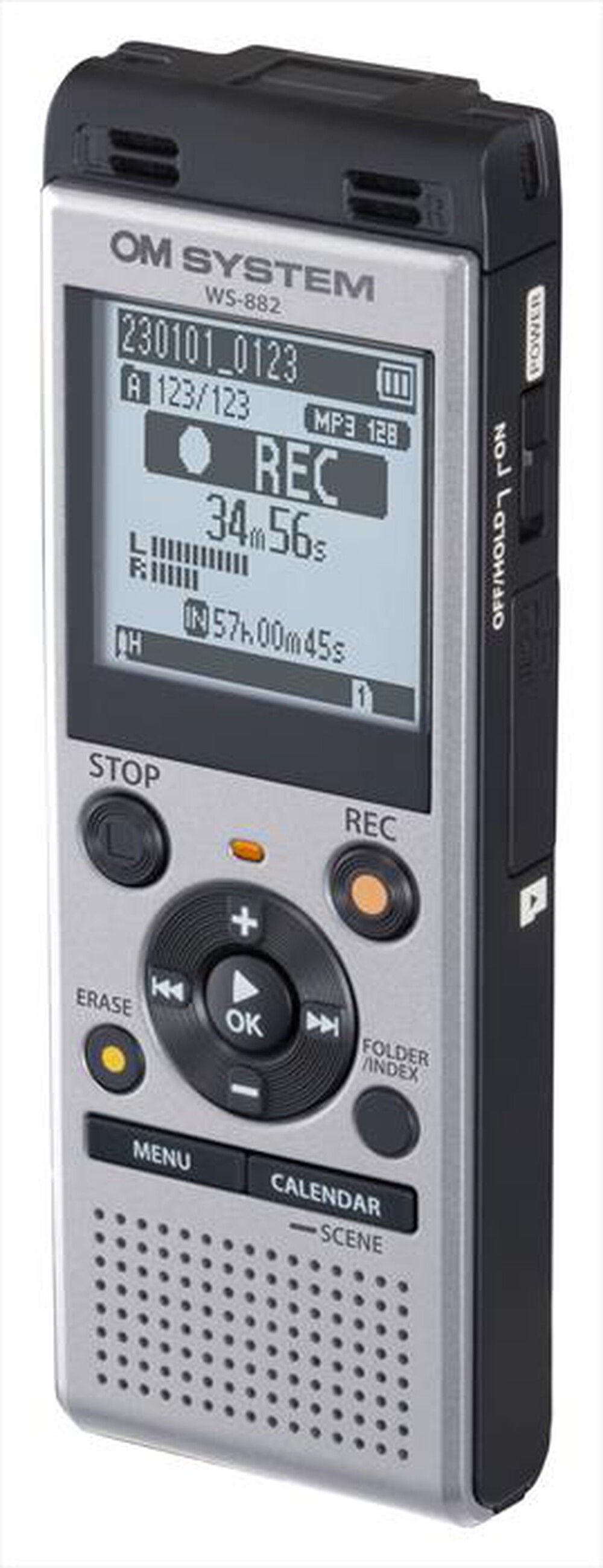 "OLYMPUS - Registratore portatile WS-882-Grigio"