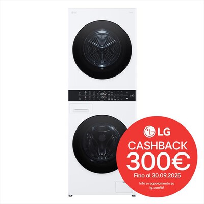 LG - Lavasciuga WASHTOWER WT1210WWF 12/10 Kg Classe A-Bianca