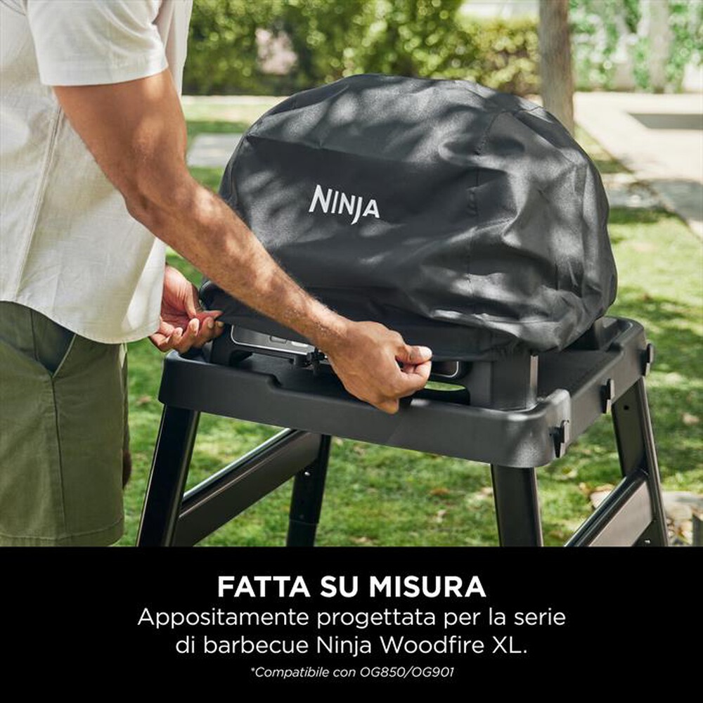 "NINJA - CUSTODIA PER BARBECUE NINJA WOODFIRE XL-Nero"