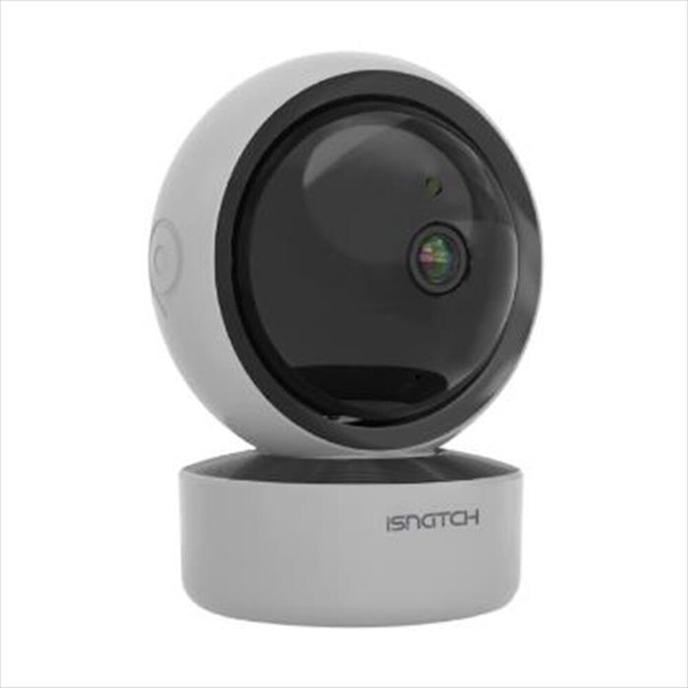 "ISNATCH - HEYCAM PRO - TELECAMERA WI-FI MOTORIZZATA HD-2K PE-Argento"