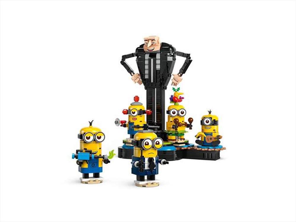 "LEGO - Gru e Minions in mattoncini - 75582-Multicolore"
