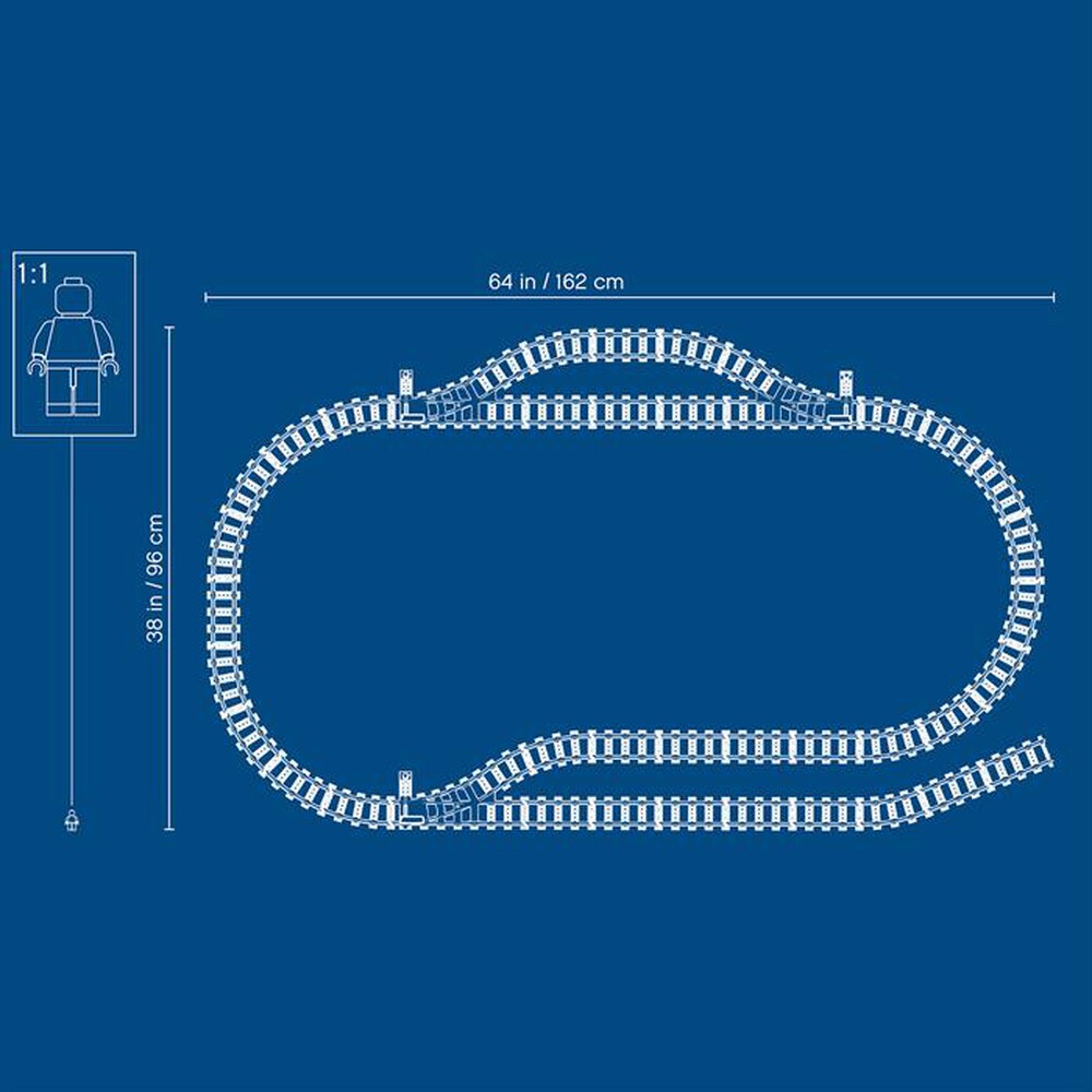 Immagine del prodotto LEGO - CITY TRAINS Binari 60205