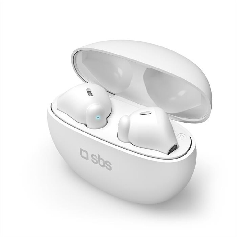 "SBS - Auricolare bluetooth TEEARPURDTWSBTW-Bianco"