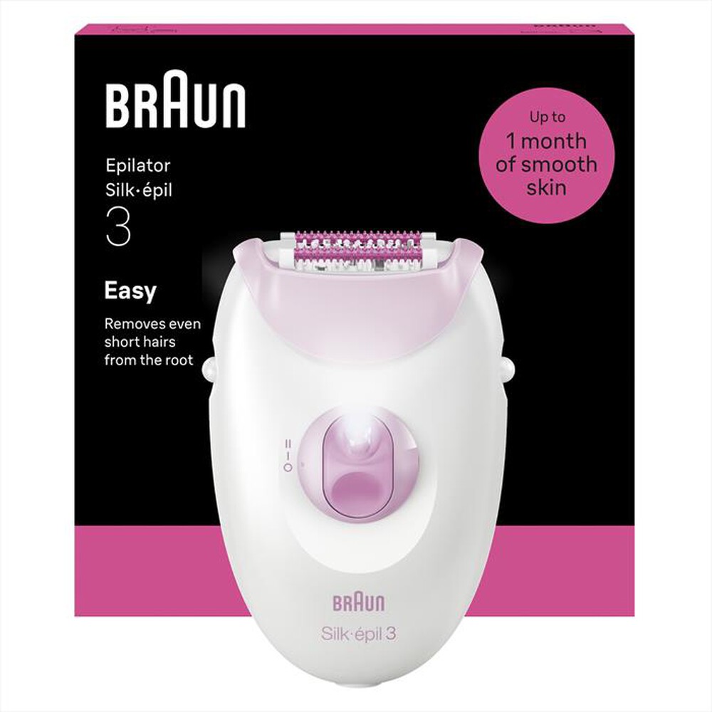 Immagine del prodotto BRAUN - Epilatore LEGEPIL SE3-000 BOX MN-ROSA