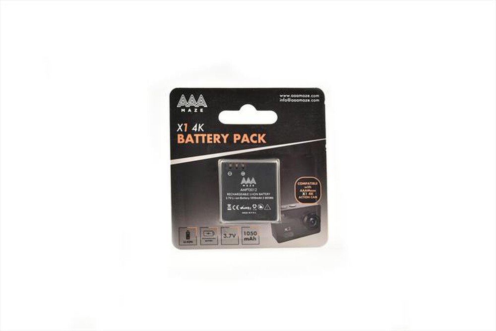 Immagine del prodotto AAAMAZE - ACTION CAM BATTERIA X1