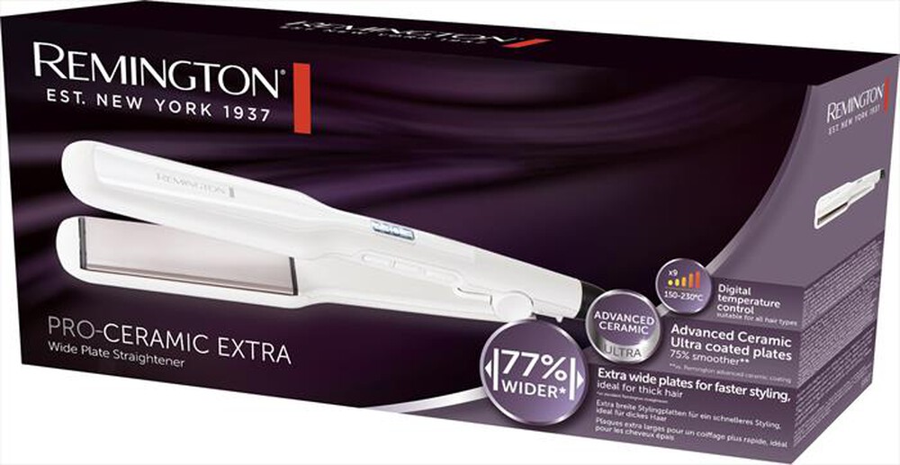 "REMINGTON - Piastra per capelli S5527"