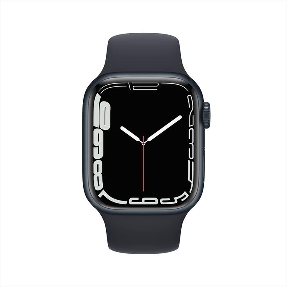 "APPLE - Watch Series 7 GPS 41mm Alluminio-Cinturino Sport Mezzanotte"