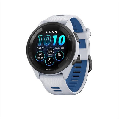 GARMIN - Smart watch FORERUNNER 265, WHITESTONE-Bianco /Blu